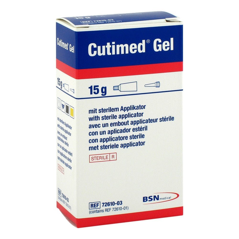 Das Produktfoto zeigt Cutimed Hydrogel Amorph (15 g) PZN 06438447
