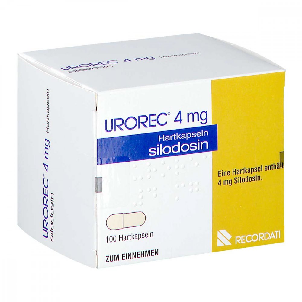 Das Produktfoto zeigt Urorec 4 Mg Hartkapseln (100 stk) PZN 06476206