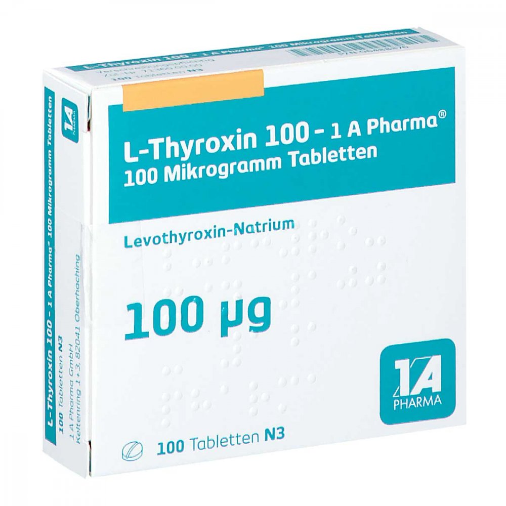 L-Thyroxin 100-1a Pharma Tabletten (100 stk)