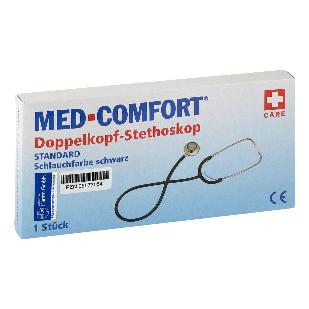 Das Produktfoto zeigt Stethoskop Mit Doppelkopf (1 stk) PZN 06577054
