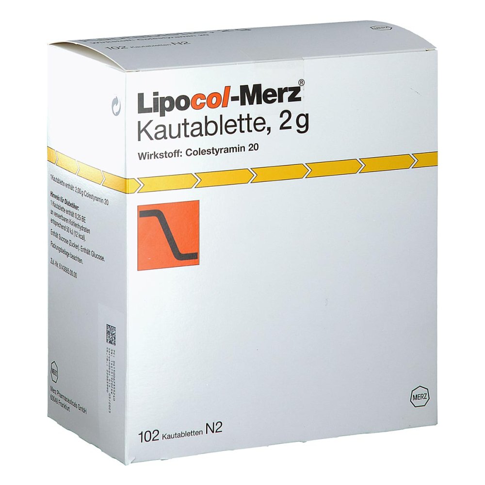 Lipocol Merz Kautabletten (102 stk)