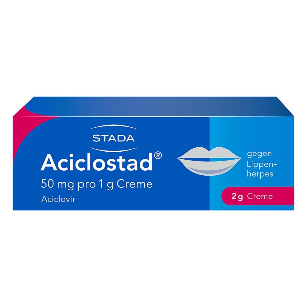 Aciclostad Creme Gegen Lippenherpes (2 g)
