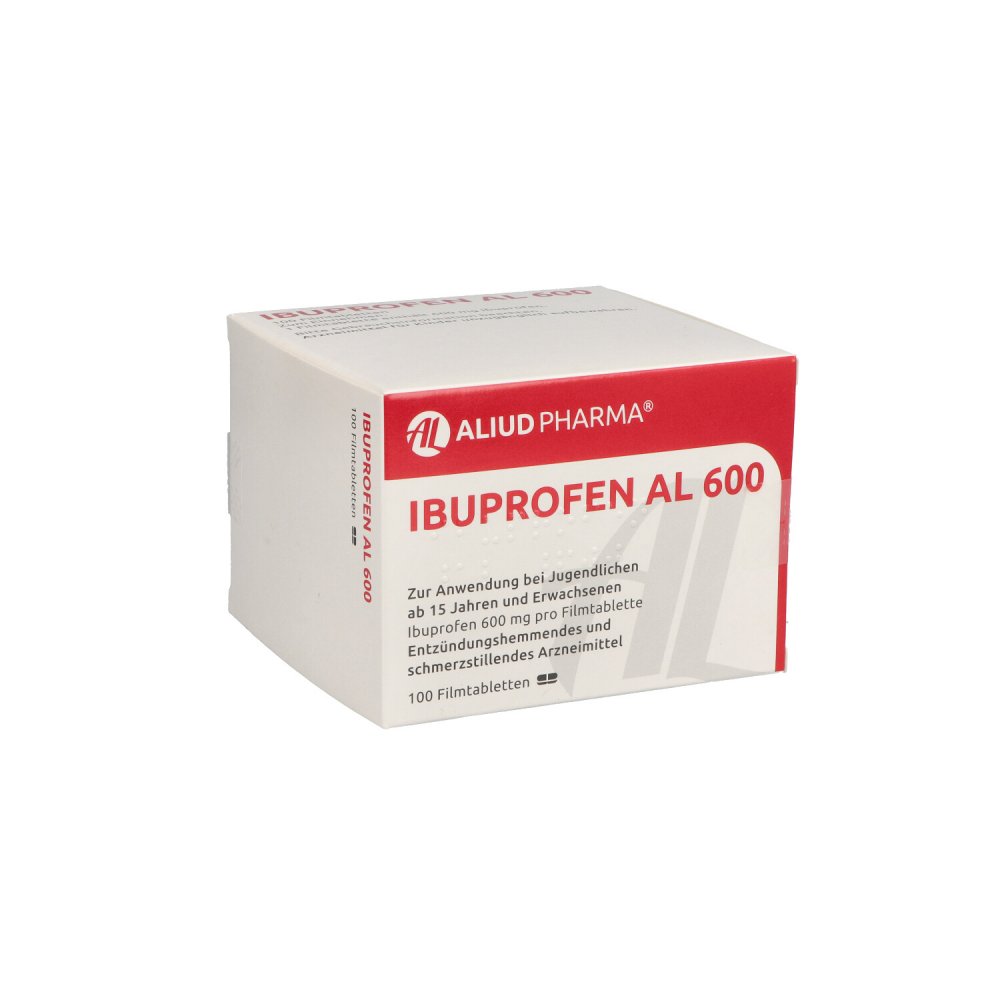 Ibuprofen Al 600 Filmtabletten (100 stk)