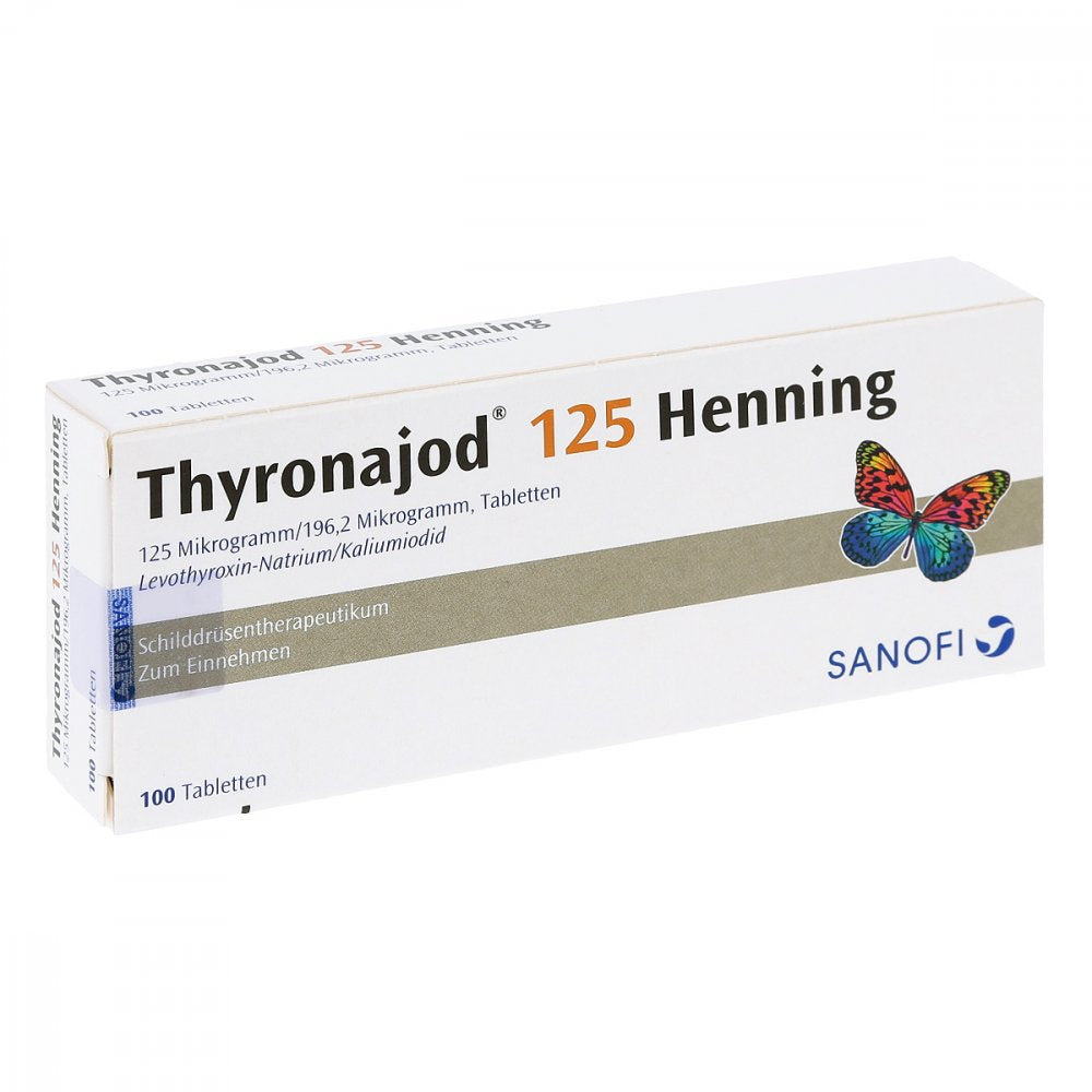 Thyronajod 125 Henning Tabletten (100 stk)