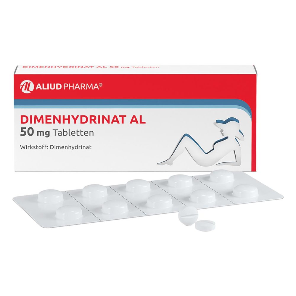 Dimenhydrinat Al 50 Mg Tabletten (20 stk)