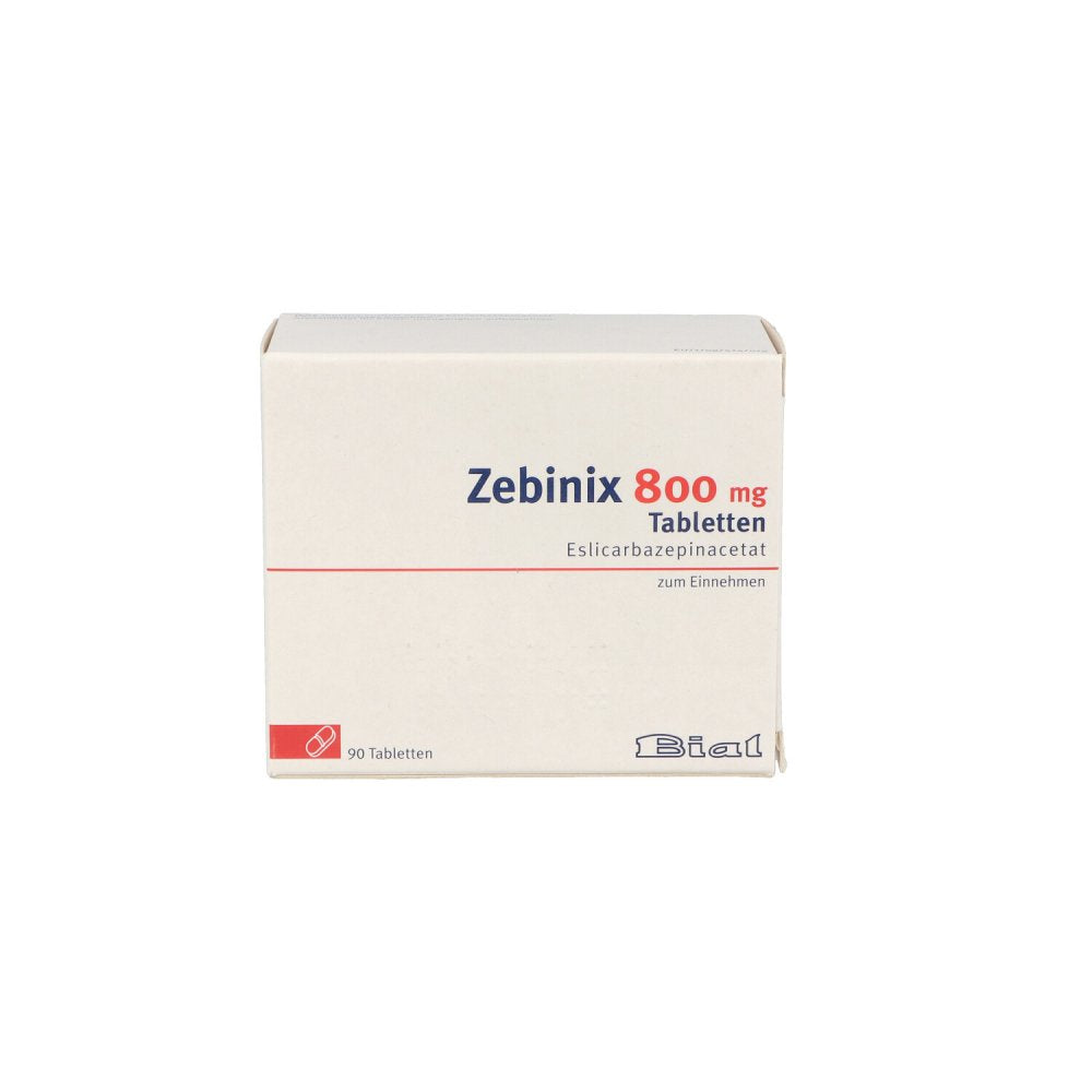 Das Produktfoto zeigt Zebinix 800 Mg Tabletten (90 stk) PZN 06940477