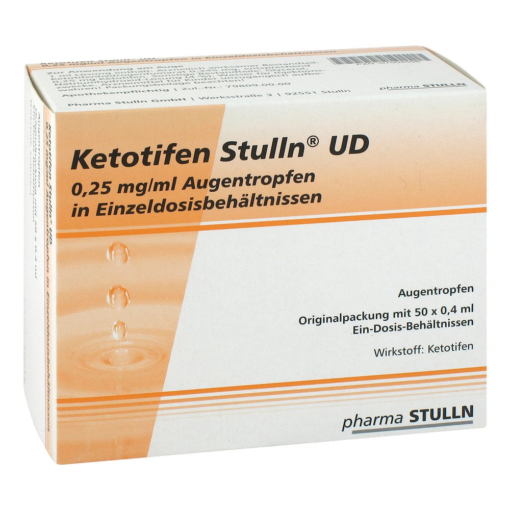 Ketotifen Stulln Ud Augentropfen Einzeldosispip. (50X0.4 ml)