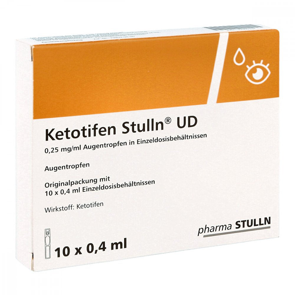 Ketotifen Stulln Ud Augentropfen Einzeldosispip. (10X0.4 ml)