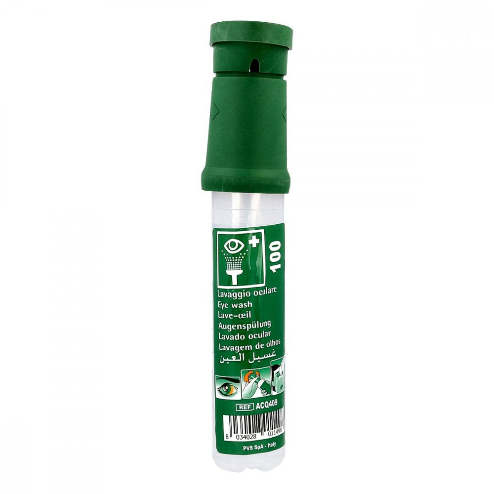 Das Produktfoto zeigt Augenspülflasche Ecolav Z.Einmalgebrauch Ste.100ml (100 ml) PZN 07062984