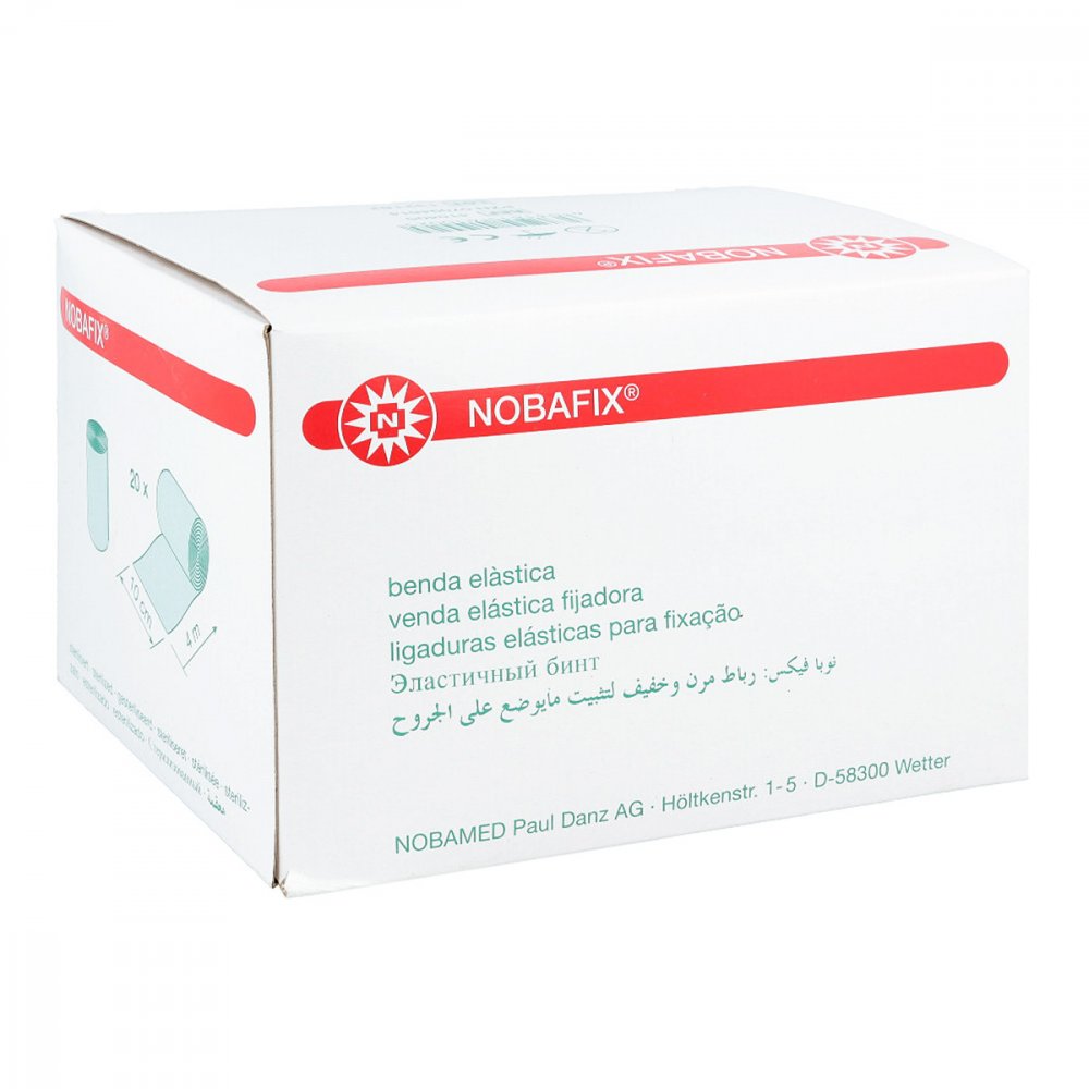 Nobafix Fixierbinden Elast.10 Cmx4 M (20 stk)