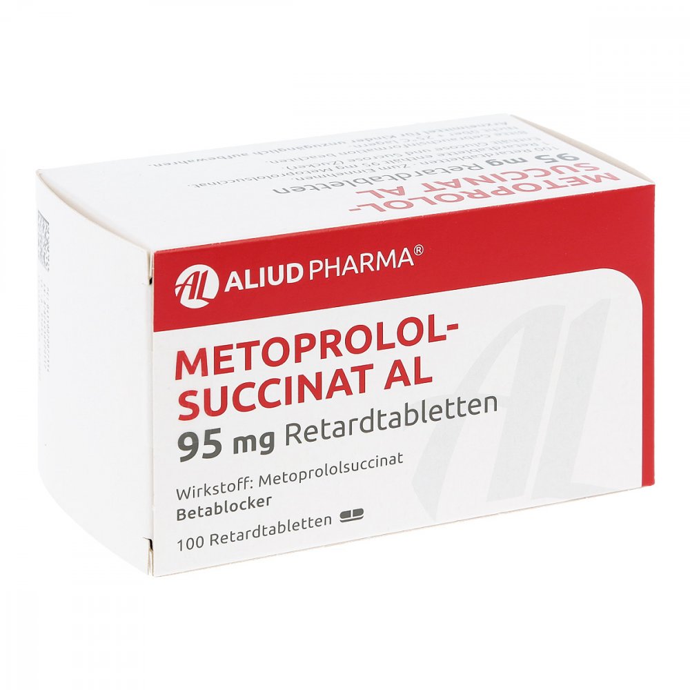 Metoprololsuccinat Al 95 Mg Retardtabletten (100 stk)