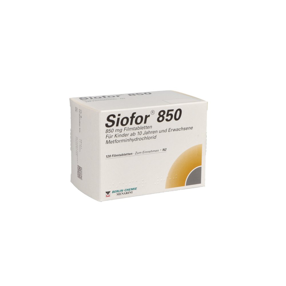 Siofor 850 Filmtabletten (120 stk)