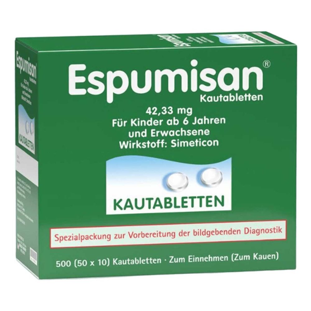 Espumisan Kautabletten F.Bildgebende Diagnostik (50X10 stk)