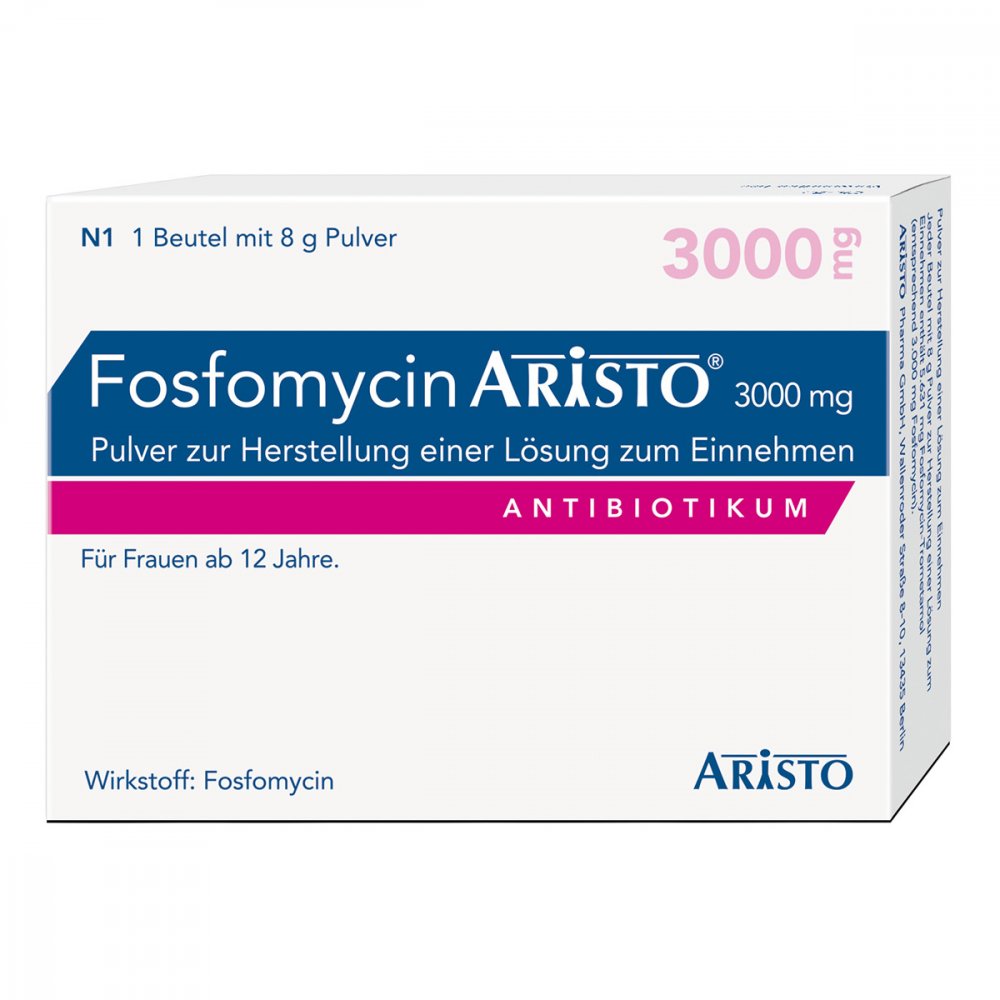 Fosfomycin Aristo 3000 Mg Plv.Z.Her.E.Lsg.Z.Einn. (1 stk)