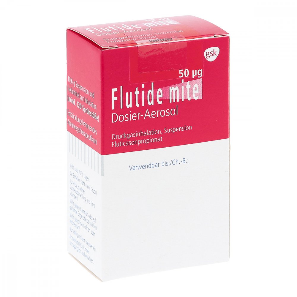 Flutide Mite 50 Dos.-Aerosol 120 Ed (1 stk)