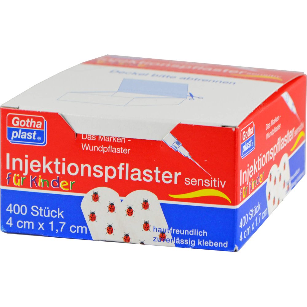 Das Produktfoto zeigt Gothaplast Injektionspfl.Kinder Käfer 1,7x4 Cm (400 stk) PZN 07139988