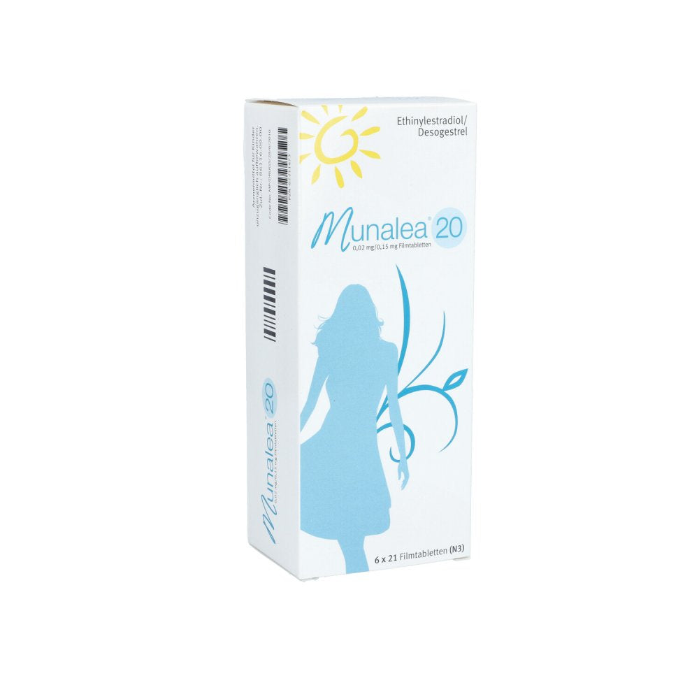 Munalea 20 0,02mg/0,15mg Filmtabletten (6X21 stk)