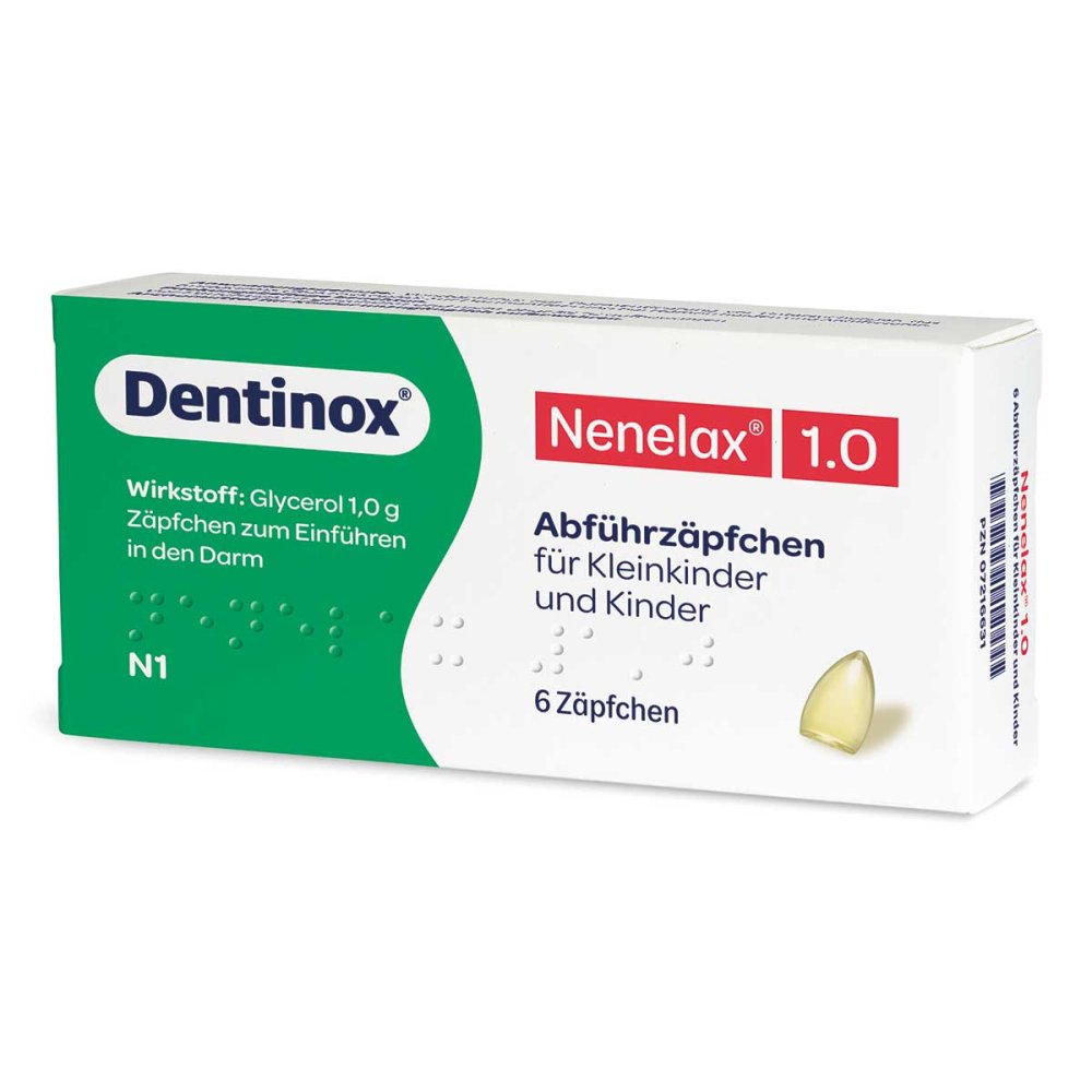 Nene Lax 1,0 Suppos.F.Kleinkdr.U.Kdr. (6 stk)
