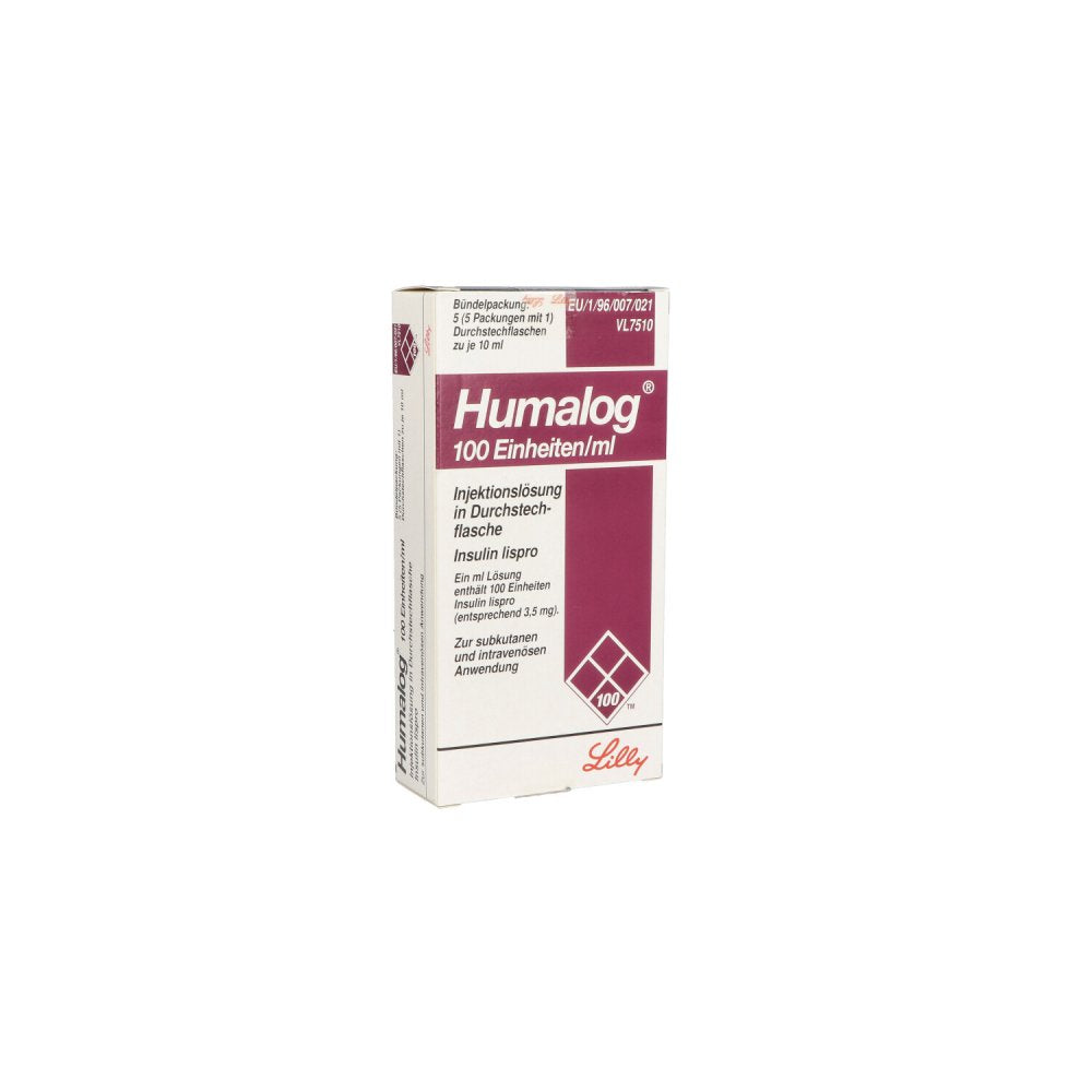 Humalog 100 E/Ml Injektionslösung Dsfl. (5X10 ml)