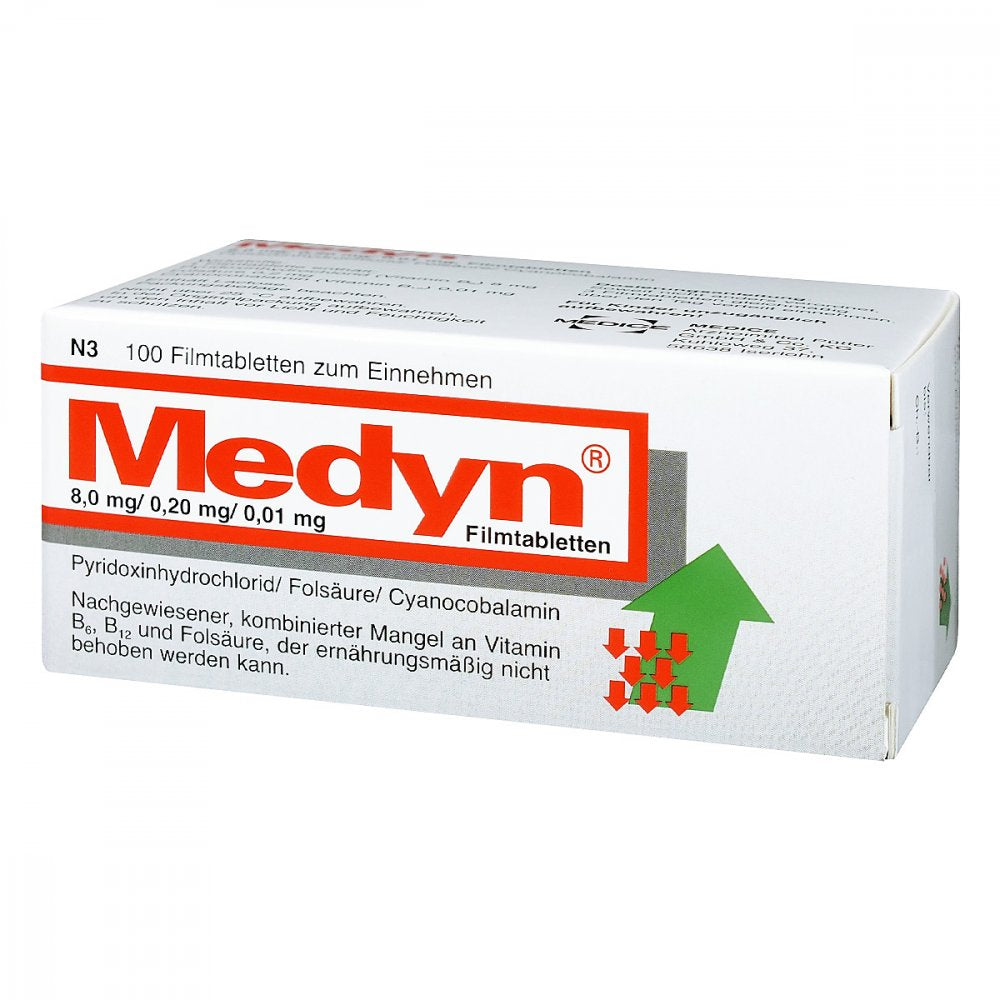 Das Produktfoto zeigt Medyn Filmtabletten (100 stk) PZN 07250303