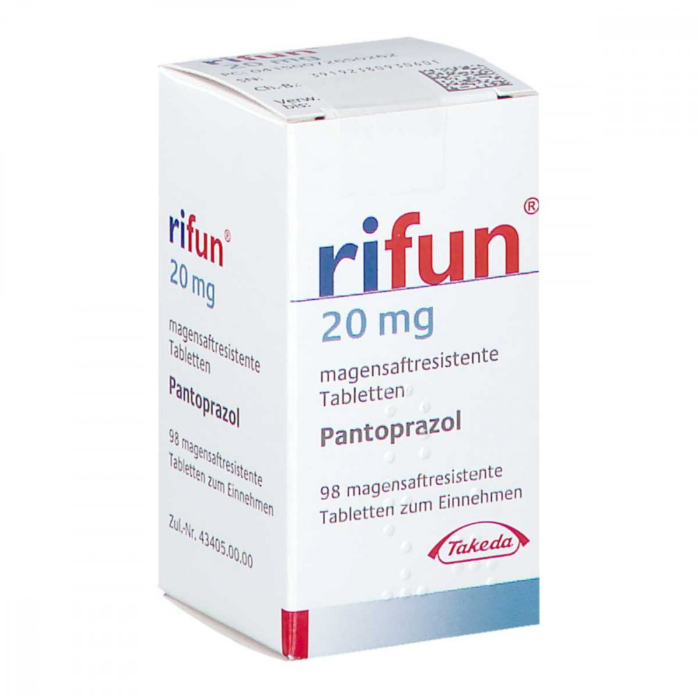 Rifun 20 Mg Magensaftresistente Tabletten (98 stk)