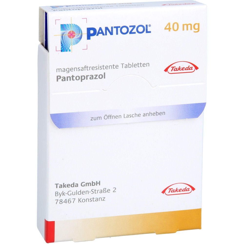 Das Produktfoto zeigt Pantozol 40 Mg Magensaftresistente Tabletten (14 stk) PZN 07265204