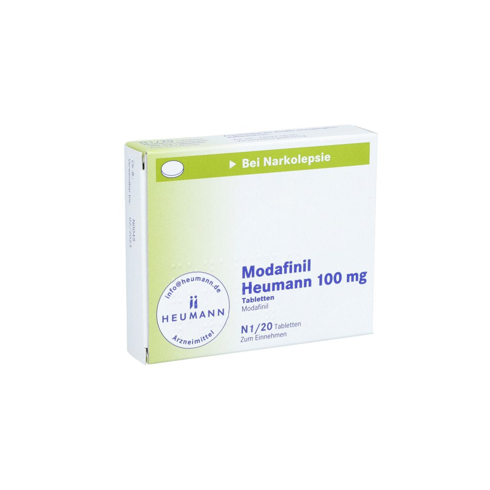 Modafinil Heumann 100 Mg Tabletten (20 stk)