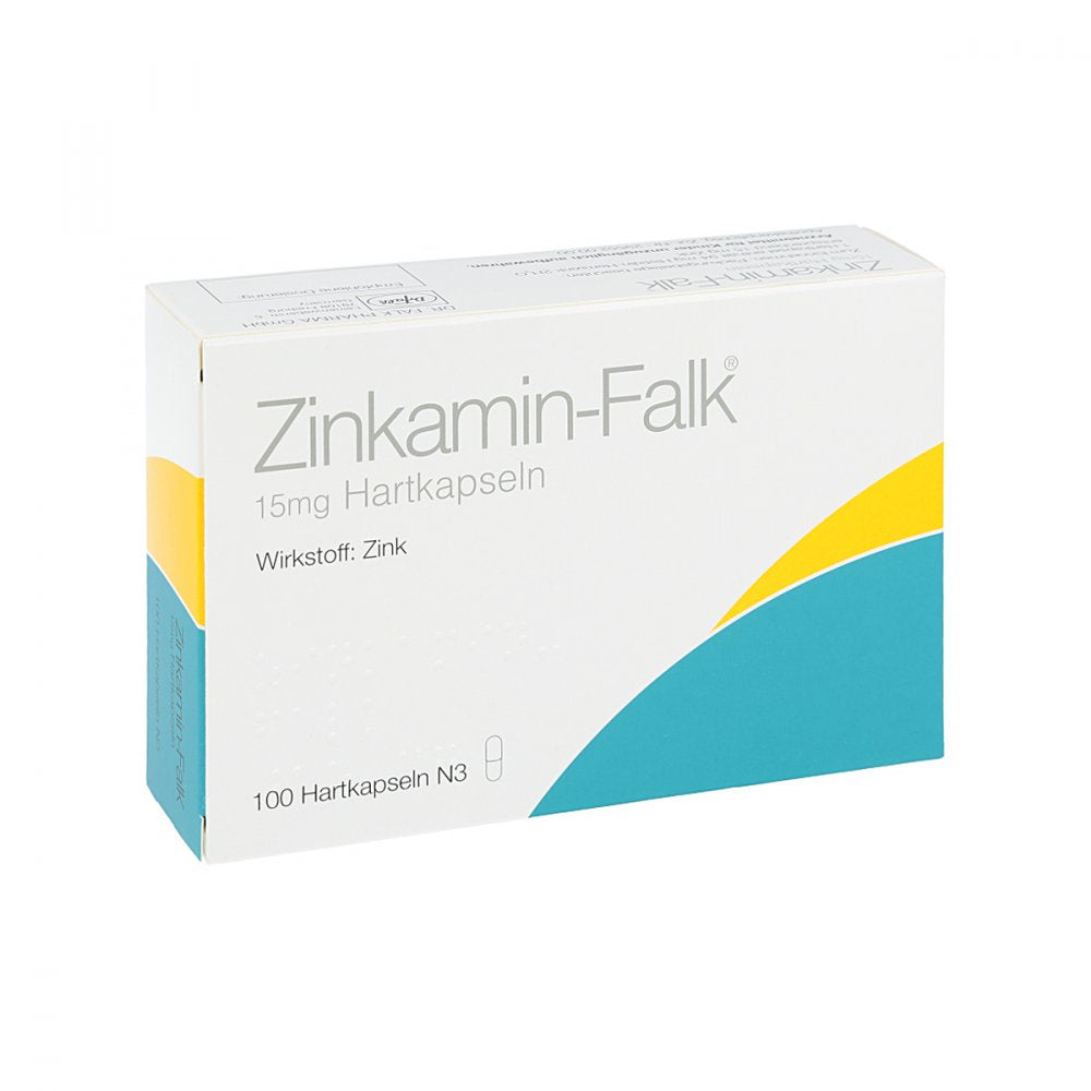 Zinkamin Falk 15 Mg Hartkapseln (100 stk)