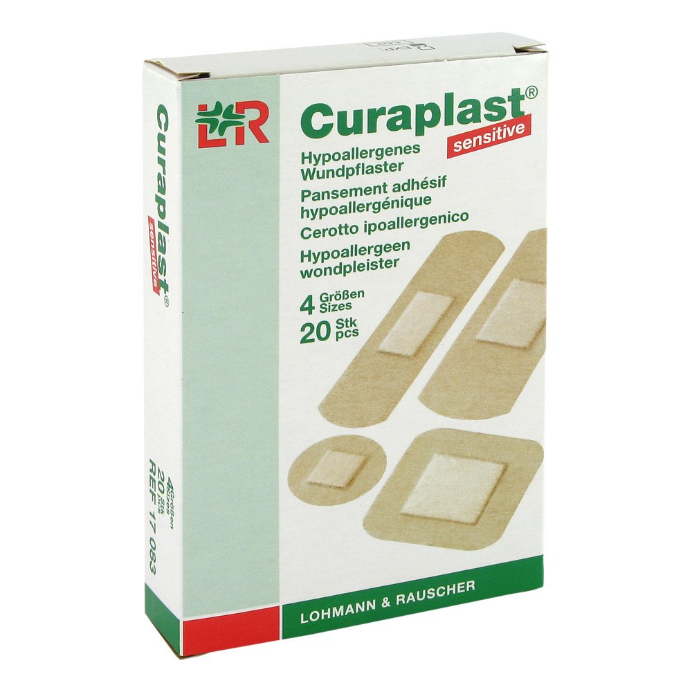 Curaplast Strips Sensitiv Sortiert (20 stk)