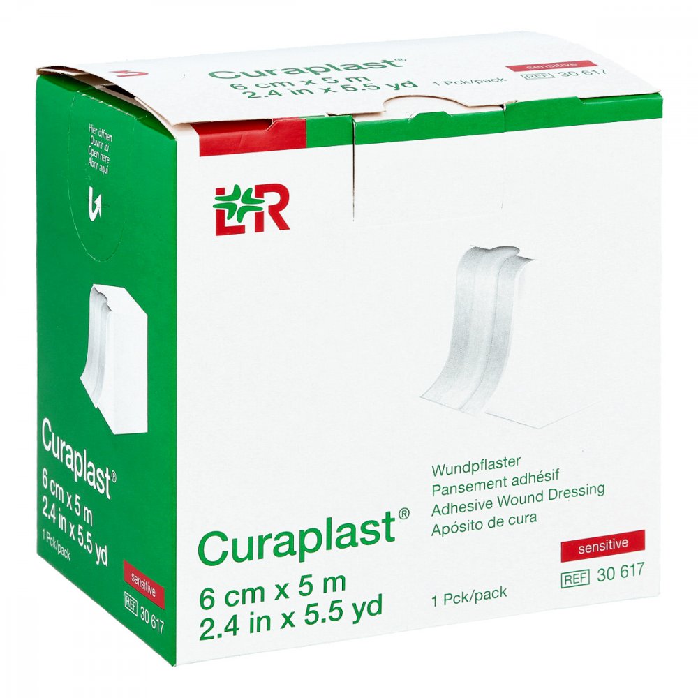 Curaplast Wundschnellverb.Sensitiv 6 Cmx5 M (1 stk)