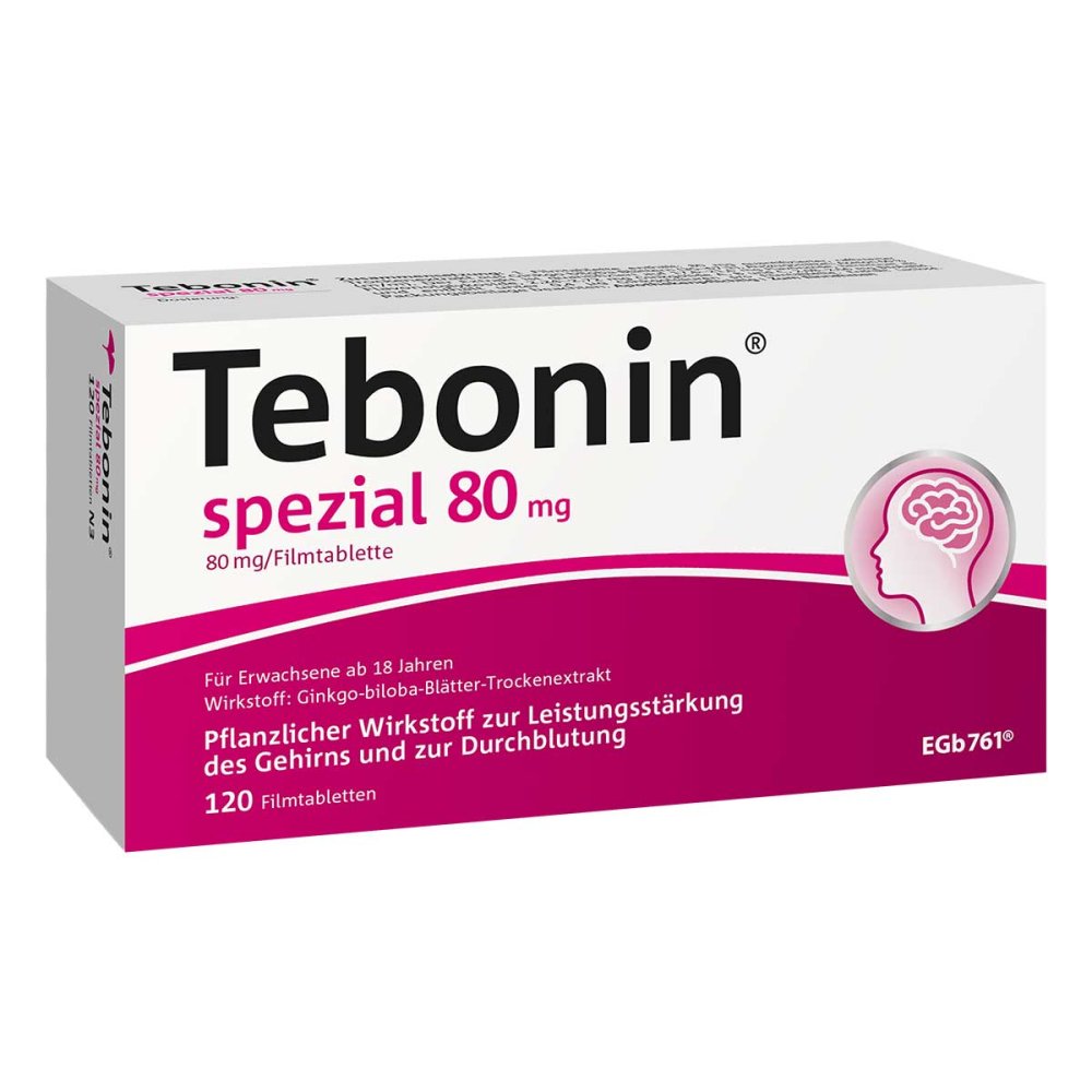 Tebonin Spezial 80 Mg Filmtabletten (120 stk)