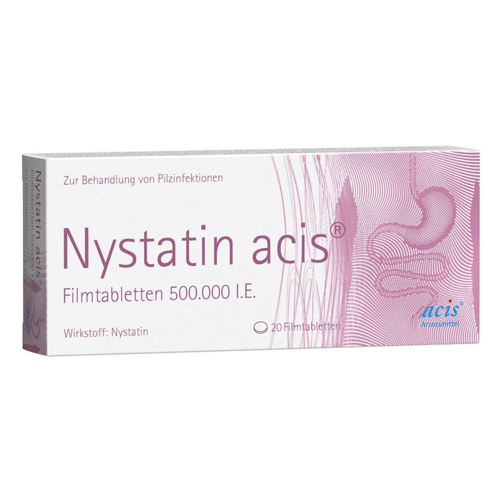 Nystatin Acis Filmtabletten (20 stk)