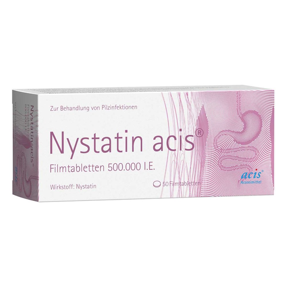 Nystatin Acis Filmtabletten (50 stk)