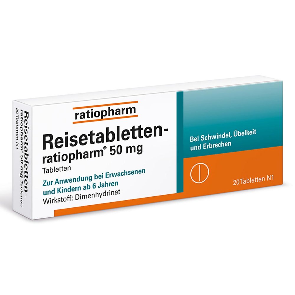 Reisetabletten-Ratiopharm (20 stk)