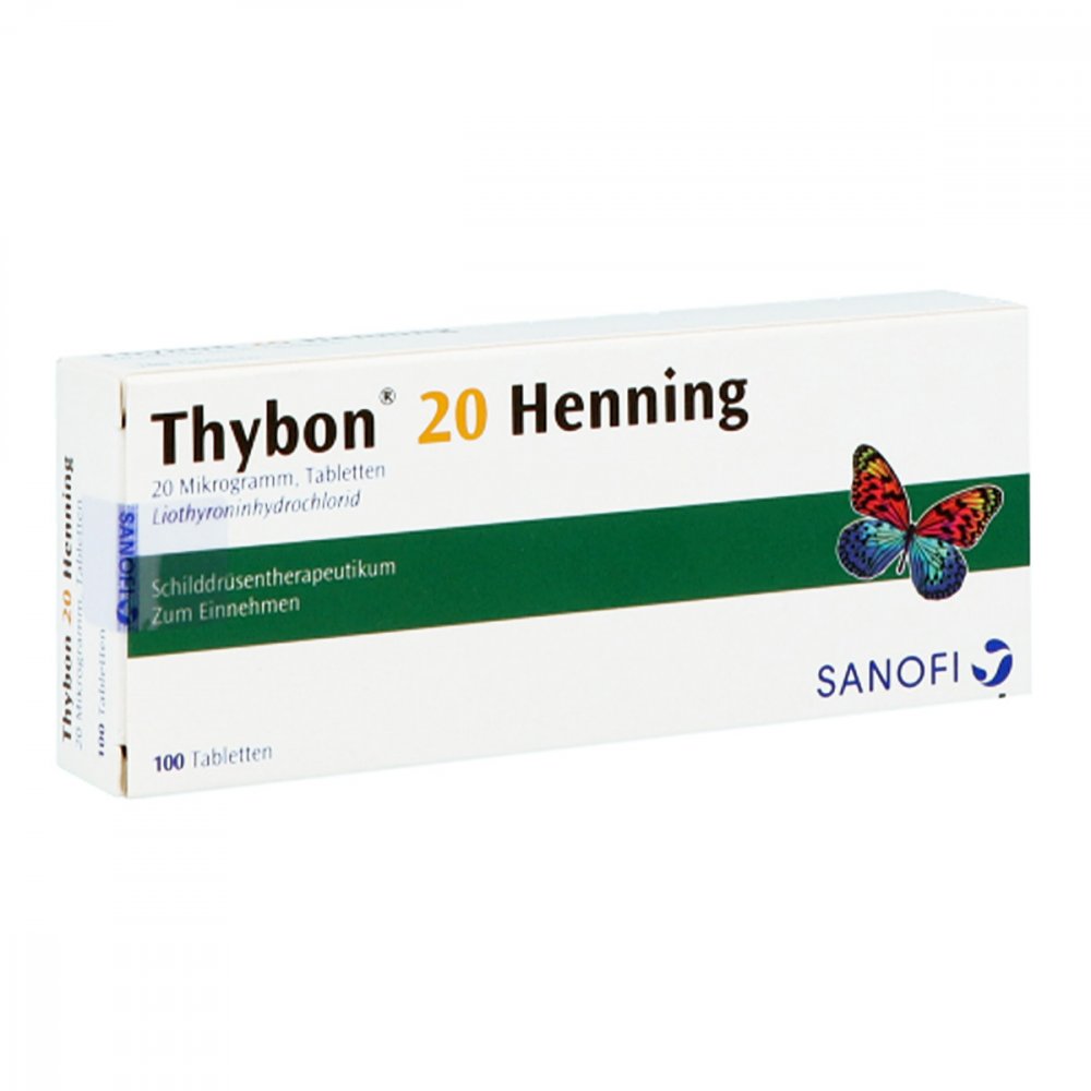 Thybon 20 Henning Tabletten (100 stk)