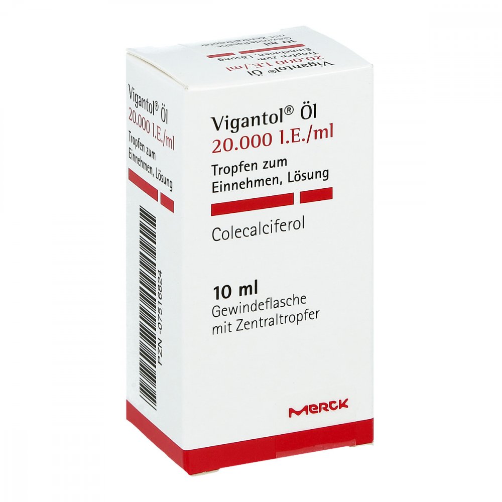 Vigantol Öl 20.000 I.E./Ml Tropfen Zum Einnehmen (10 ml)