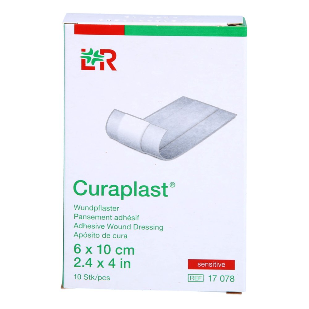 Curaplast Wundschnellverb.Sensitiv 6x10 Cm 1 M (10 stk)