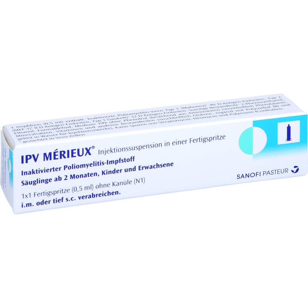 Ipv Merieux Fertigspr.O.Kanüle (1X1 stk)