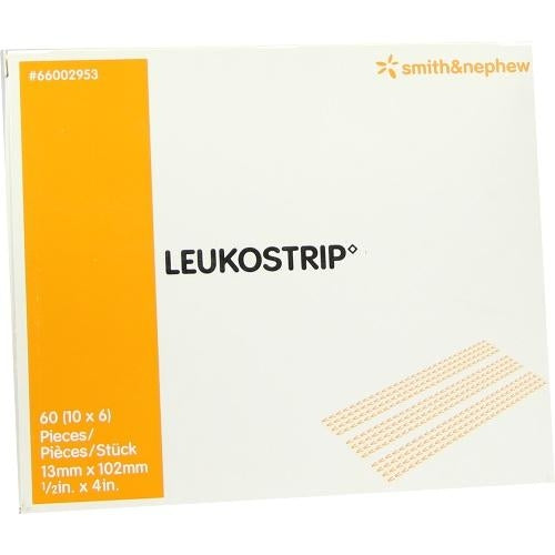 Das Produktfoto zeigt Leukostrip Wundnahtstreifen 13x102 Mm (10X6 stk) PZN 07610405