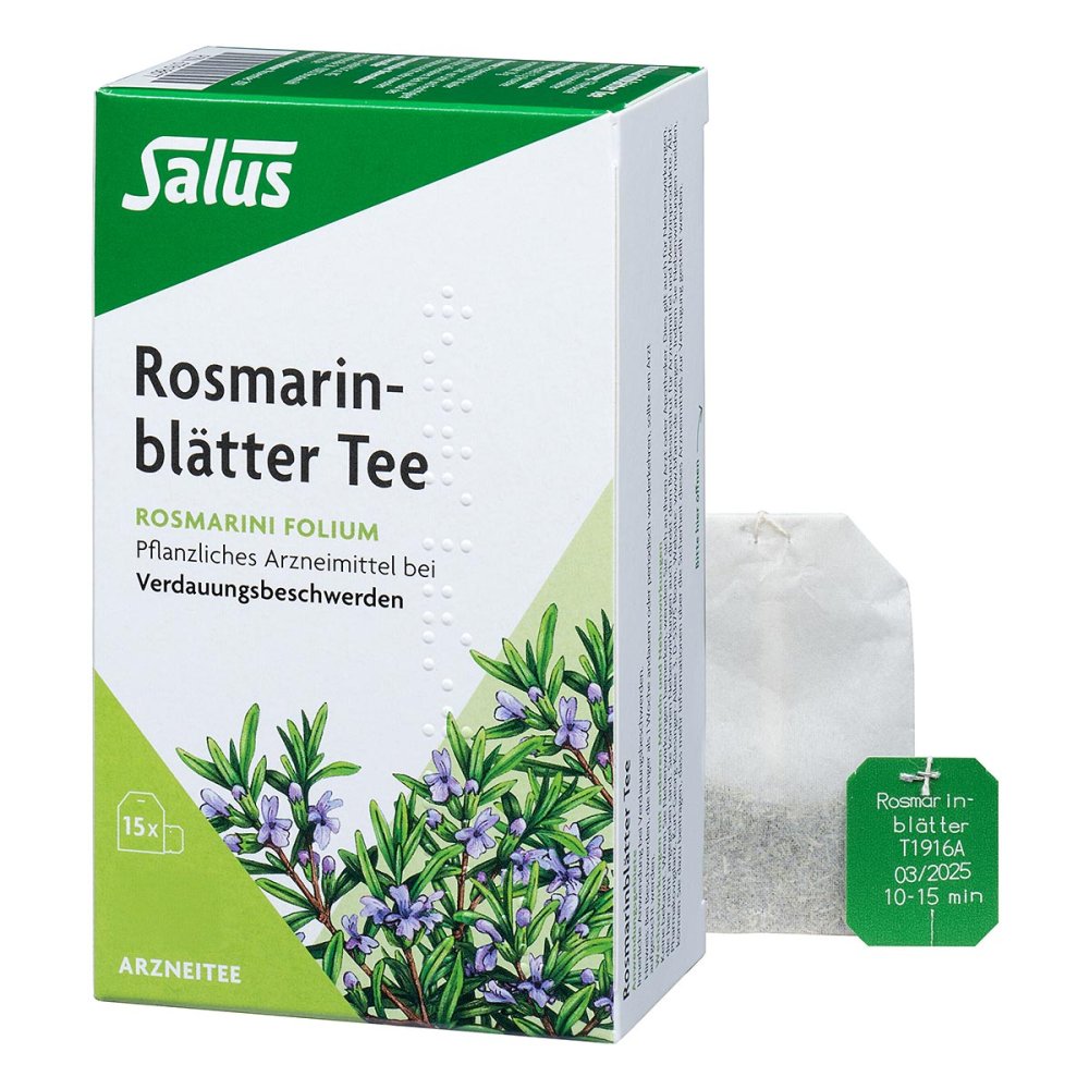 Rosmarinblätter Arzneitee Rosmarini Folium Salus (15 stk)