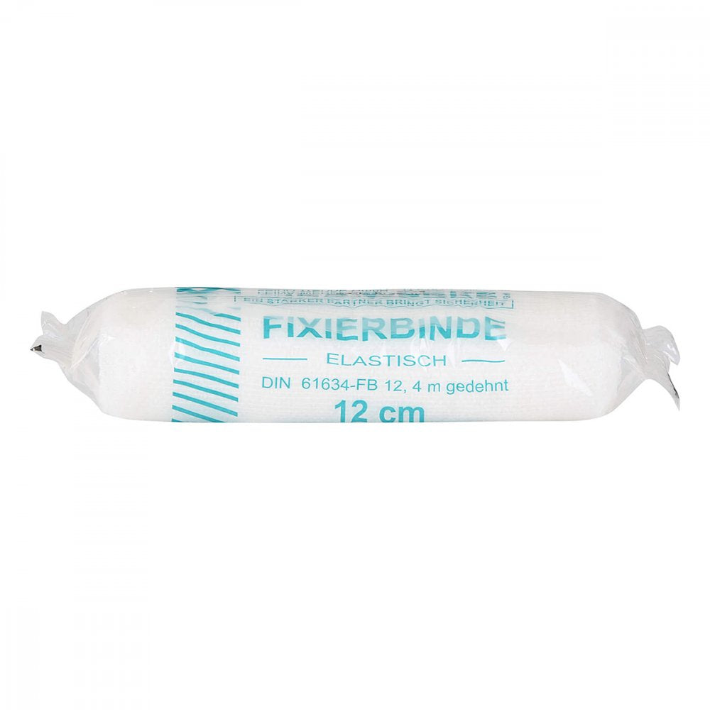 Das Produktfoto zeigt Mullbinden 12 Cmx4 M Elastisch (10 stk) PZN 07622845
