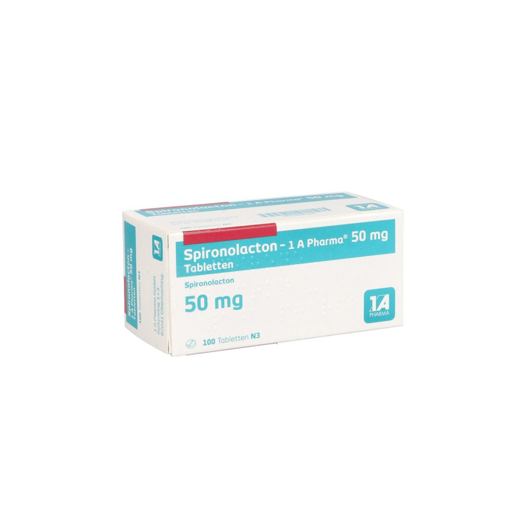 Spironolacton-1a Pharma 50 Mg Tabletten (100 stk)