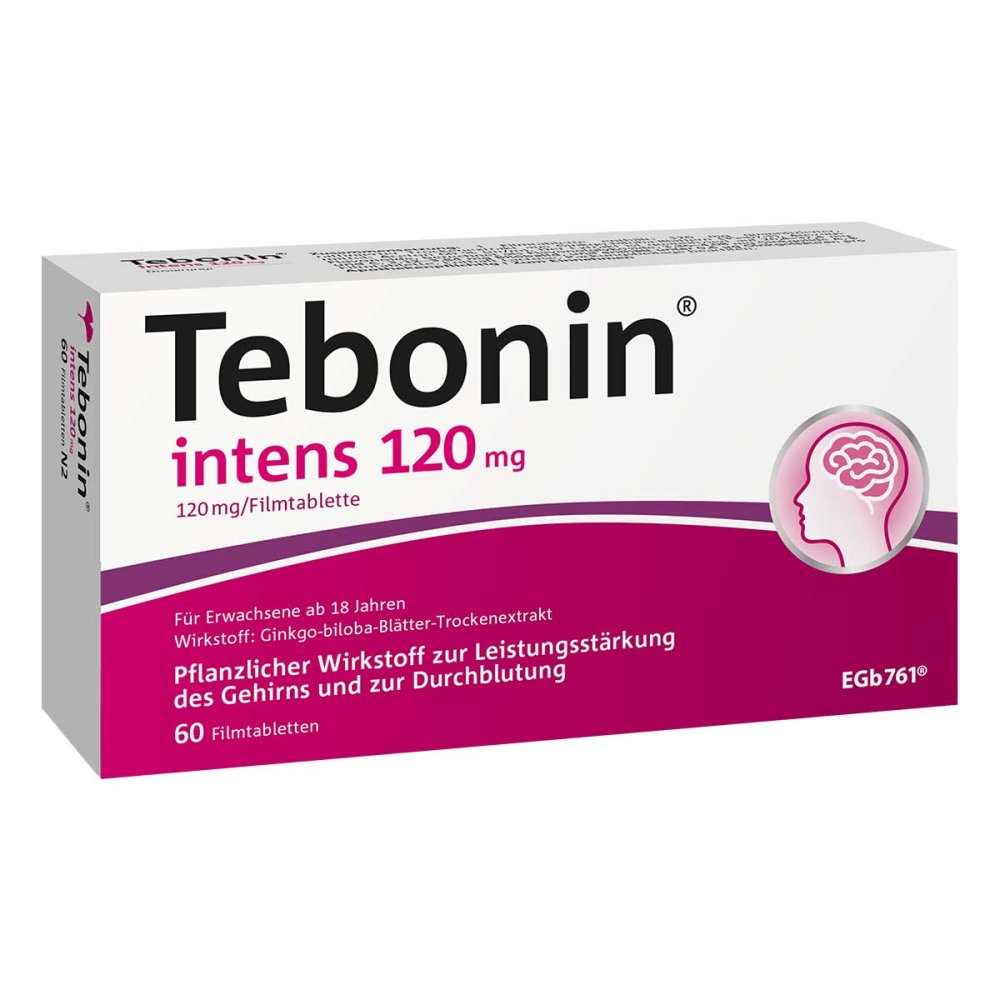 Tebonin Intens 120 Mg Filmtabletten (60 stk)