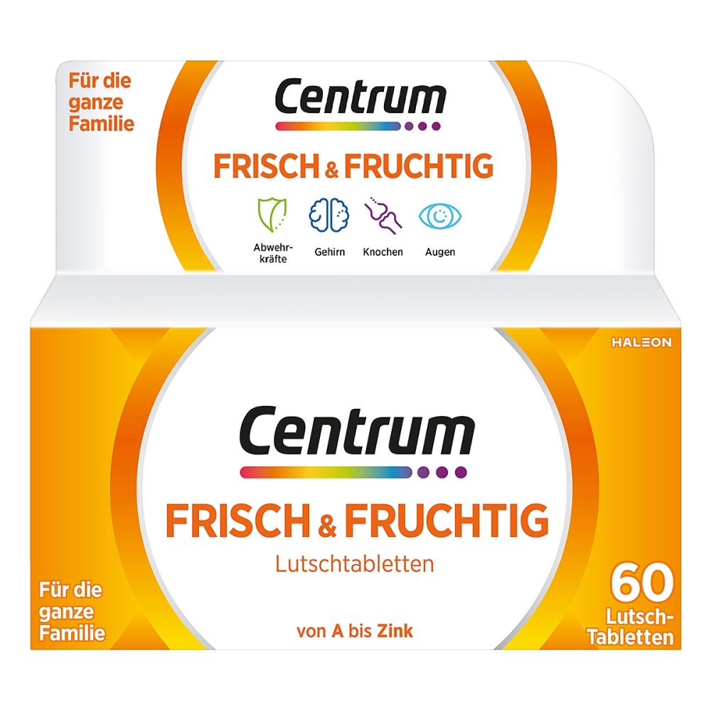 Centrum Frisch & Fruchtig Lutschtabletten (60 stk)