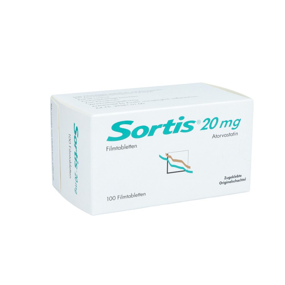 Sortis 20 Mg Filmtabletten (100 stk)