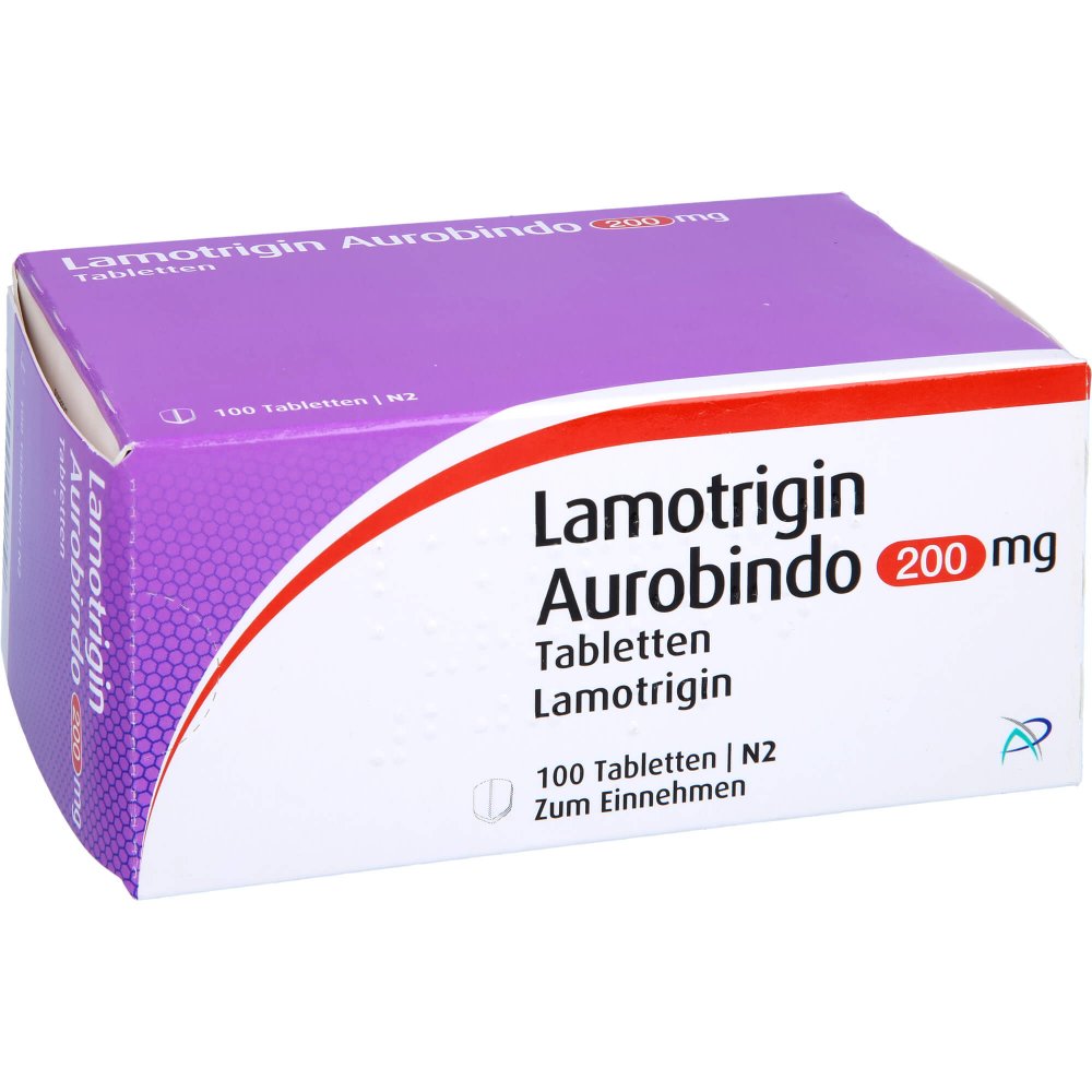 Lamotrigin Aurobindo 200 Mg Tabletten (100 stk)