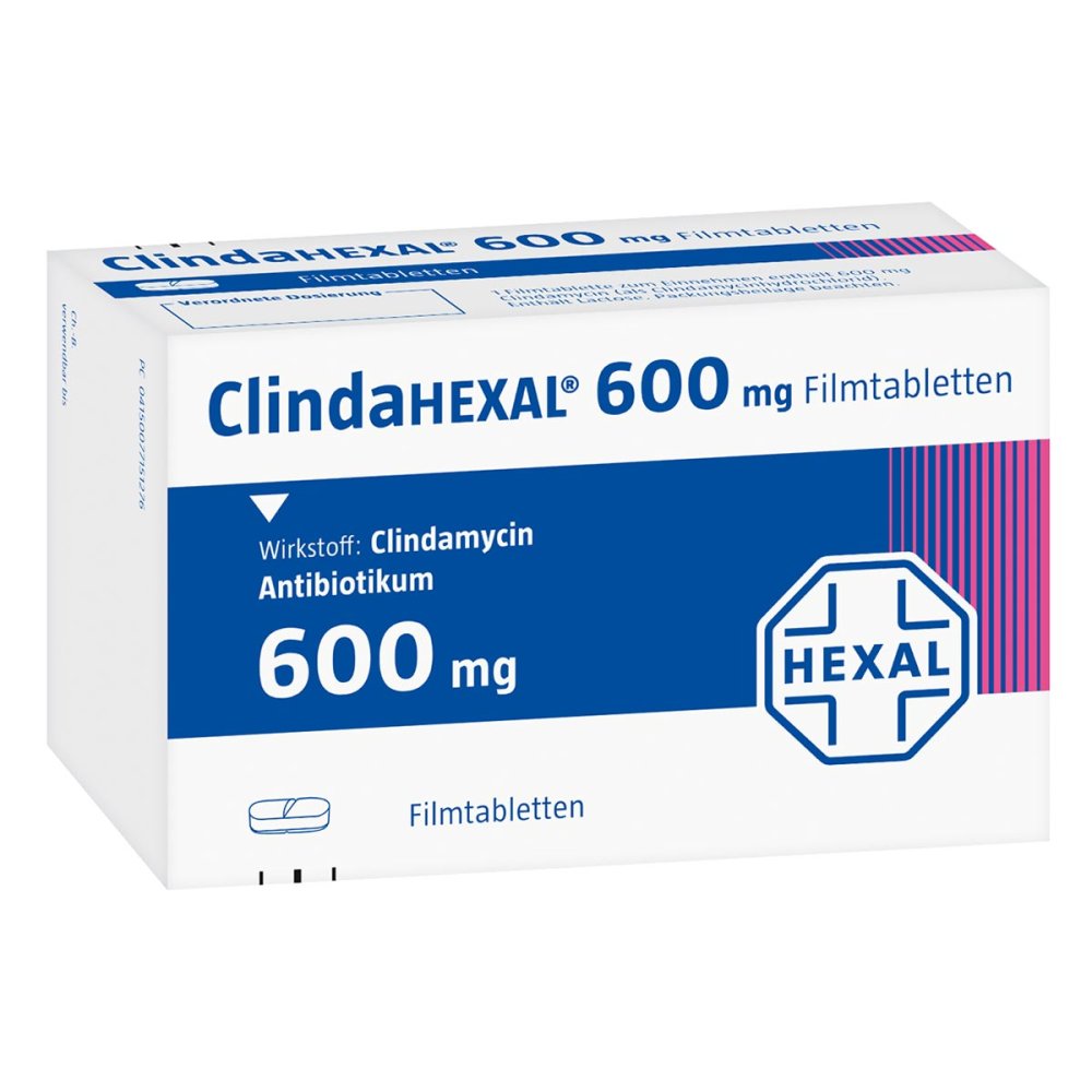 Clindahexal 600 Mg Filmtabletten (28 stk)