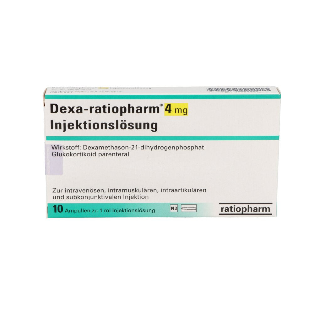 Dexa-Ratiopharm 4 Mg Injektlösung Ampullen (10 stk)