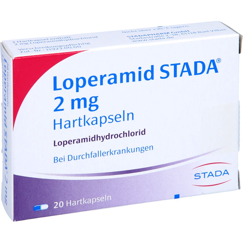Loperamid Stada 2 Mg Hartkapseln (20 stk)