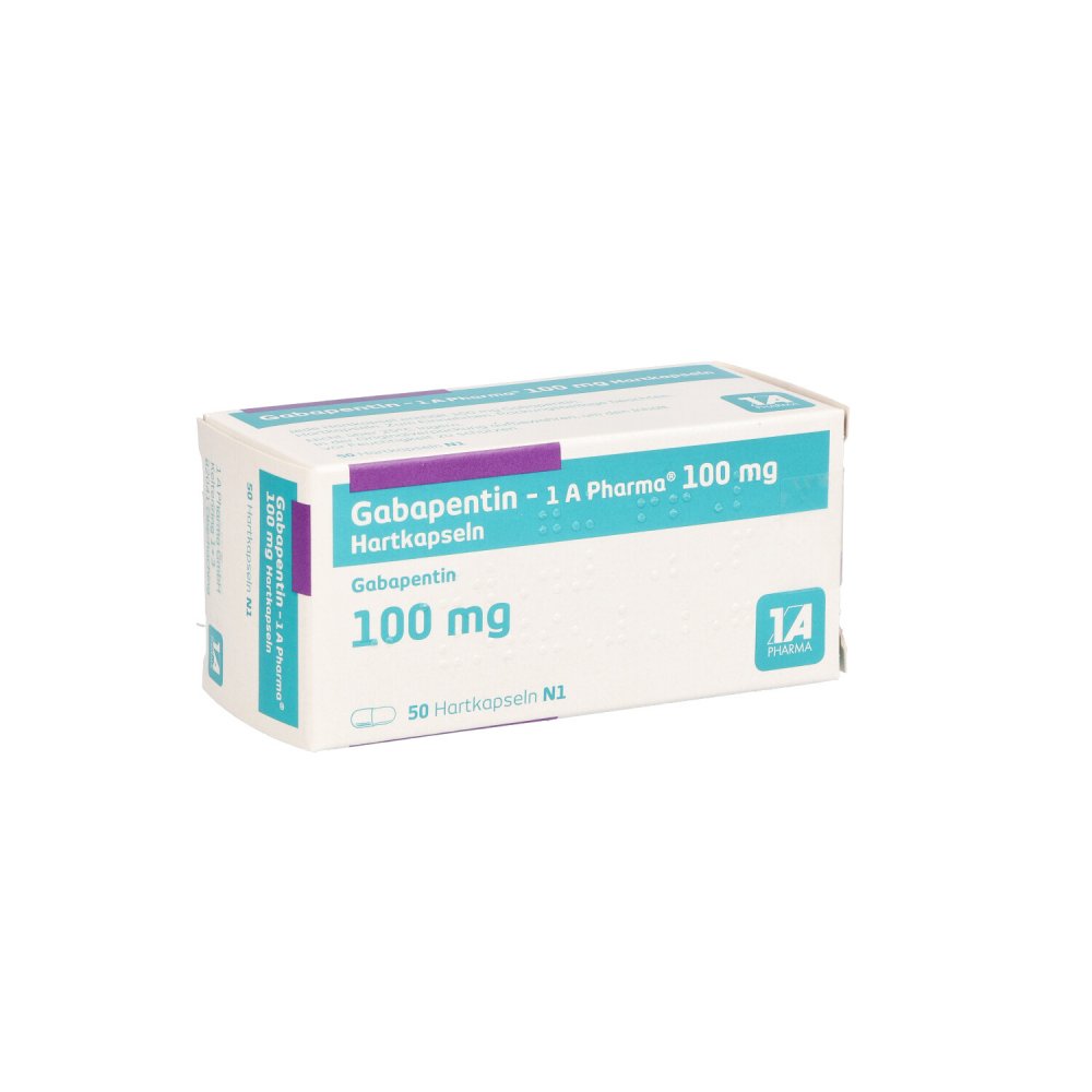 Gabapentin-1a Pharma 100 Mg Hartkapseln (50 stk)